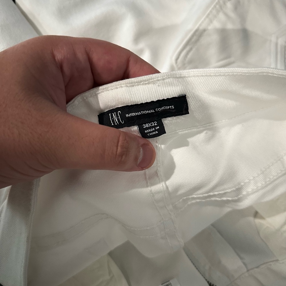 Slim Straight White Jeans - Picture 8 of 10